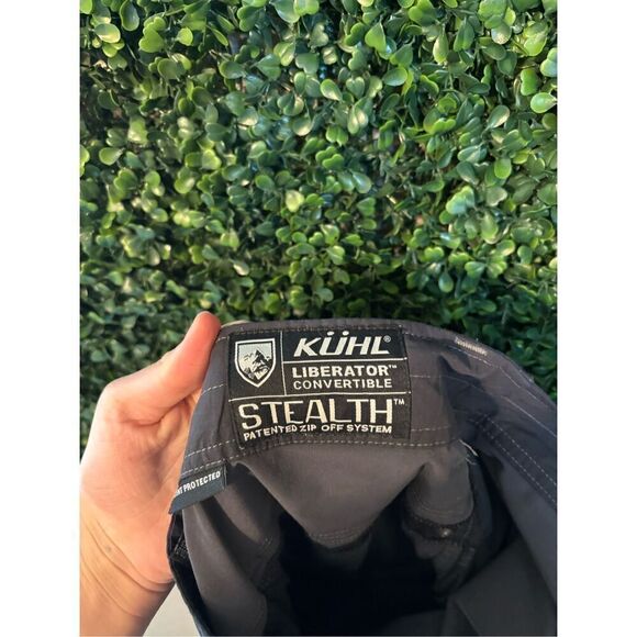 KUHL MENS NYLON GRAY ZIP OFF PANTS SIZE 30x34 - Picture 5 of 5